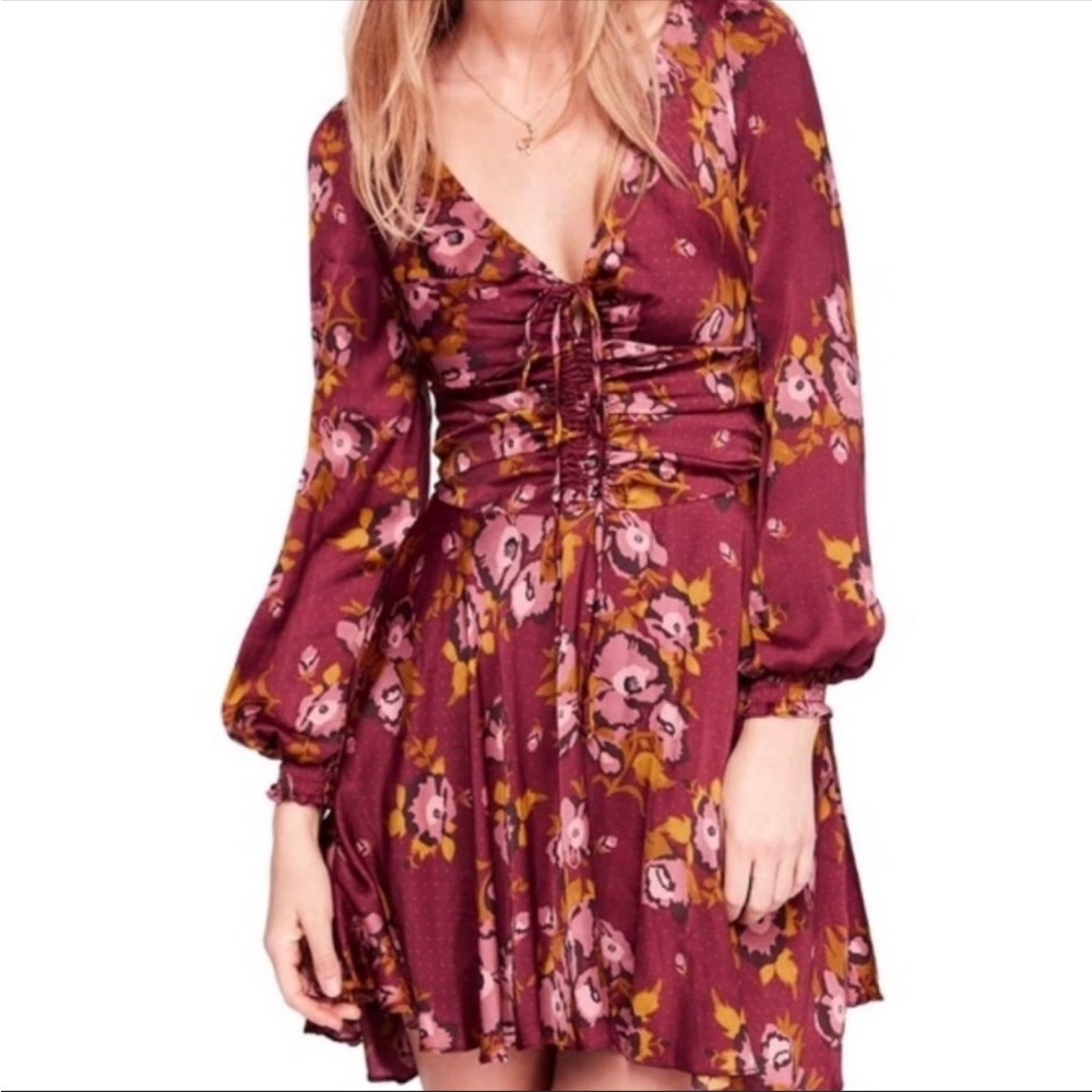 Free People morning lite mini dress New with tags